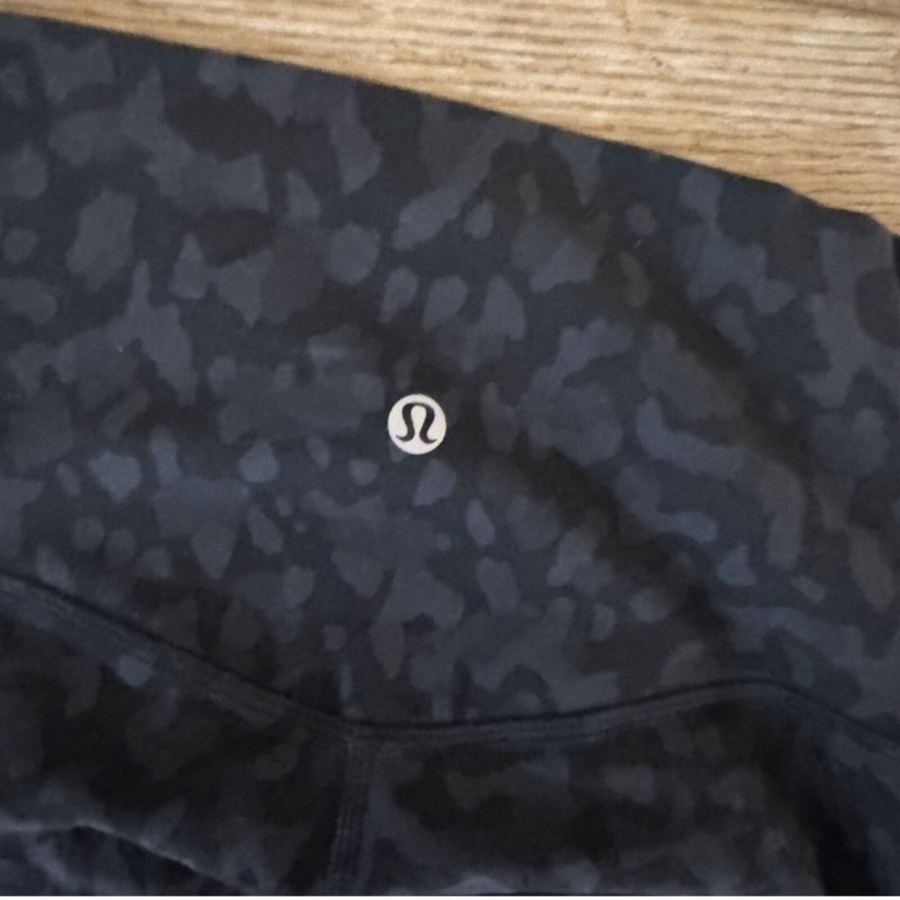 🍋 LULULEMON 🍋 Align 28" black Cheetah camo Size 8 formation camo deep - Picture 7 of 16